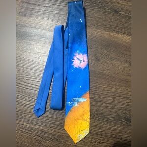 Vintage 1991 Star Trek The Next Generation Enterprise Ralph Marlin Tie USA Made